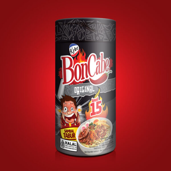 BonCabe Level 15 Rasa Original Botol 45g - Kobe Food Service