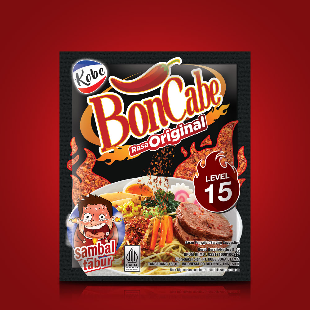BonCabe Level 15 Rasa Original Sachet 5.5g - Kobe Food Service