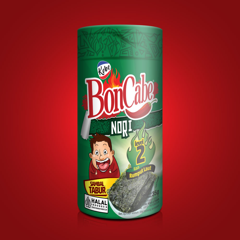 BonCabe Level 2 Rasa Nori Botol 35g - Kobe Food Service